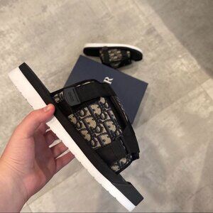 Dior Men's Black Slides